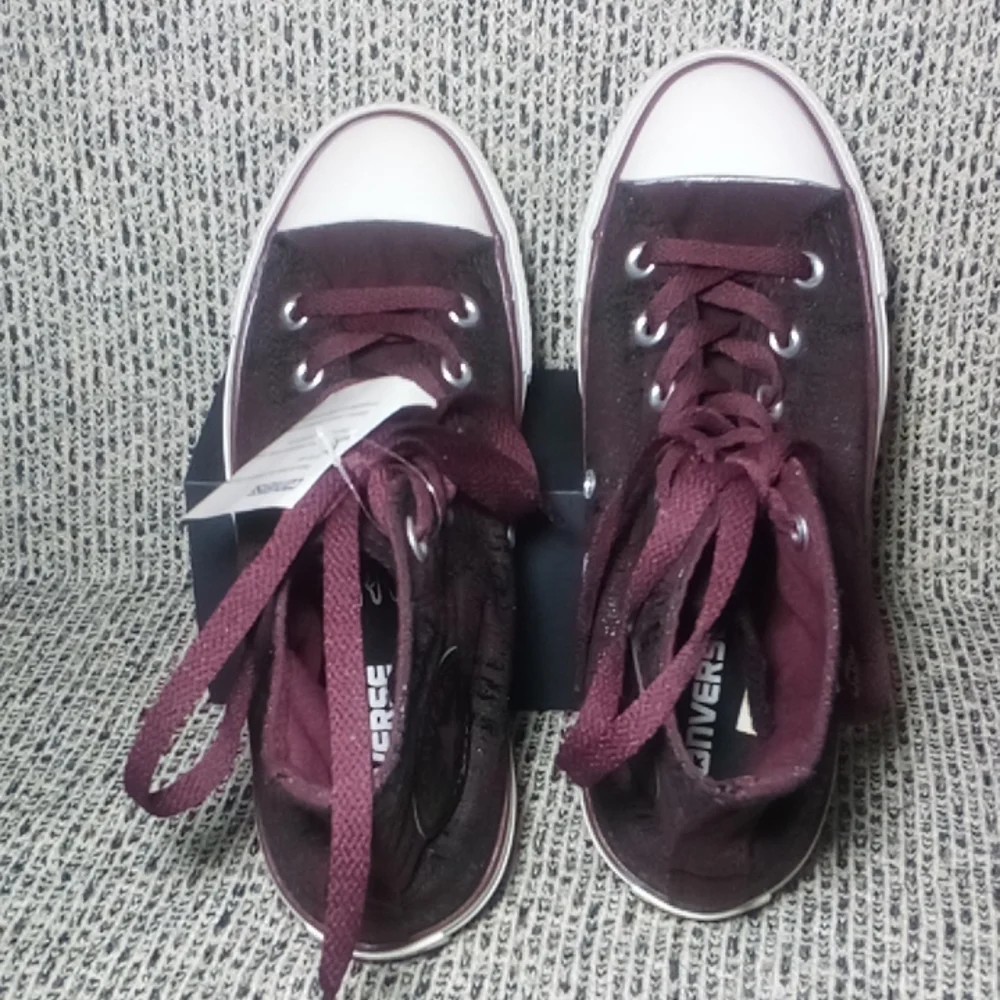 Converse Rare Chuck Taylor All Star Metallic Hi Oxford 540227C - Picture 6 of 9